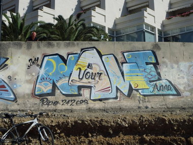 Graffiti Wall - Photo by GBBI - name, teneriffa, spain