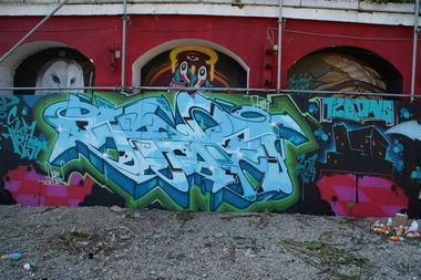 Graffiti Wall - Photo by GBBI - town, dns, berlin