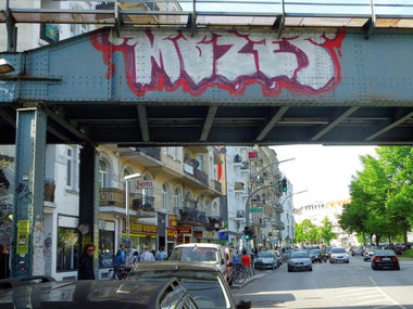 Graffiti Wall - Photo by GBBI - mozes, hamburg