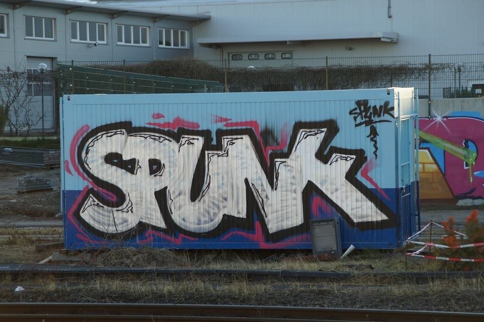 Graffiti Wall - Photo by GBBI - spunk, berlin