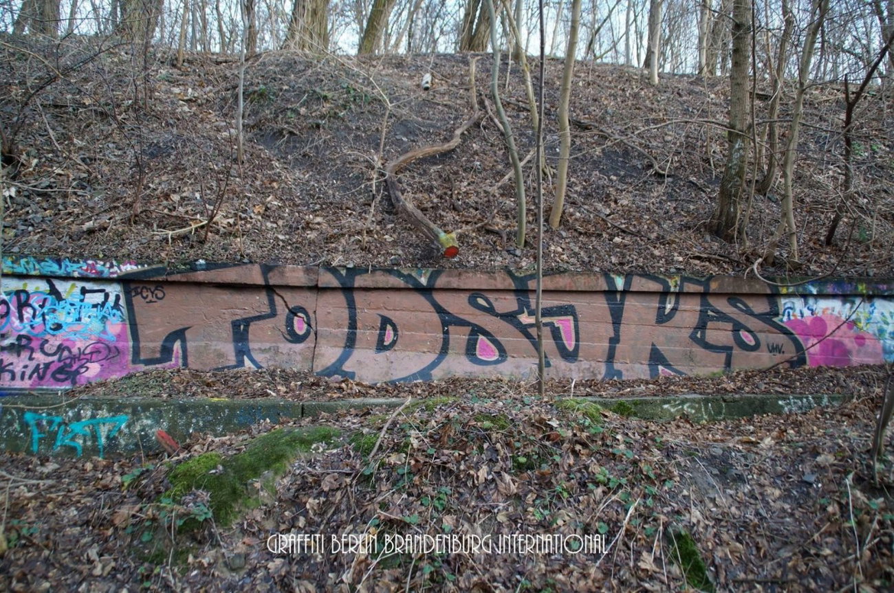 Graffiti Wall - Photo by GBBI - tods, jks, berlin
