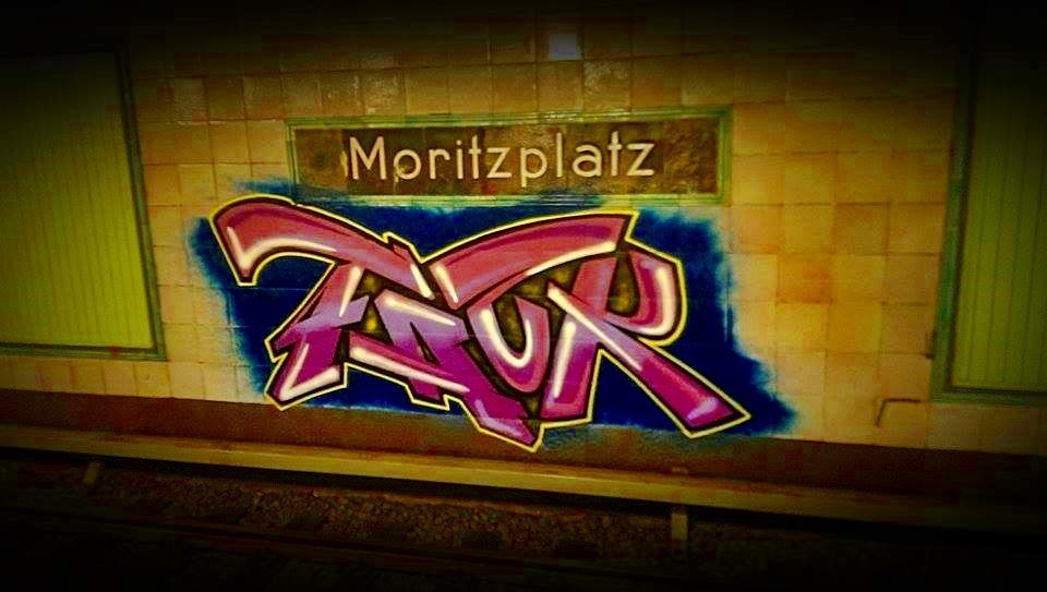 Graffiti Wall - Photo by GBBI - fauk, ubahn, berlin