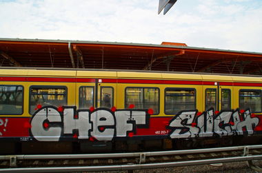 Graffiti Train - Photo by GBBI - chef, such