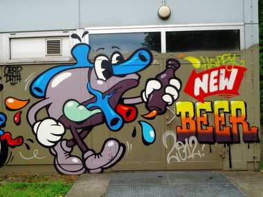 Graffiti Wall - Photo by GBBI - crap, data, hamburg (2012)