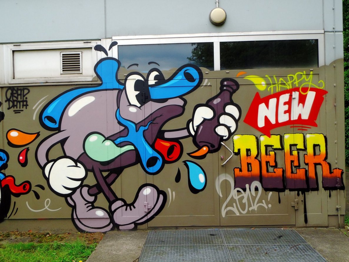 Graffiti Wall - Photo by GBBI - crap, data, hamburg (2012)