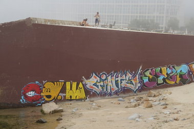 Graffiti Wall - Photo by GBBI - qv, hha, ginte