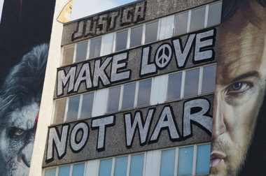 Graffiti Wall - Photo by GBBI - make, love, not