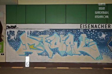 Graffiti Wall - Photo by GBBI - disek, berlin