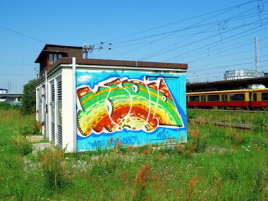Graffiti Wall - Photo by GBBI - media, berlin