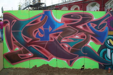 Graffiti Wall - Photo by GBBI - kry, berlin