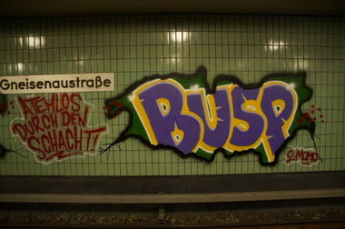 Graffiti Wall - Photo by GBBI - busp, atemlos, berlin