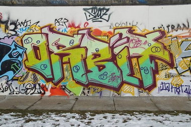 Graffiti Wall - Photo by GBBI - orbit, berlin, wall