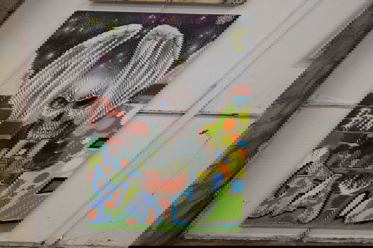 Graffiti Artwork - Photo by GBBI - gfa, berlin, leinwand