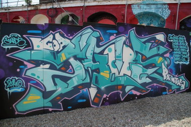 Graffiti Wall - Photo by GBBI - tyos, coa, berlin