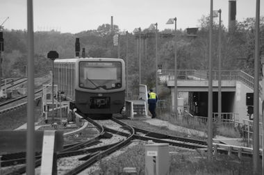 Graffiti Train - Photo by GBBI - layup, sbahn, berlin
