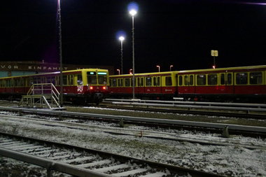 Graffiti Train - Photo by GBBI - sbahn, yard (2014)