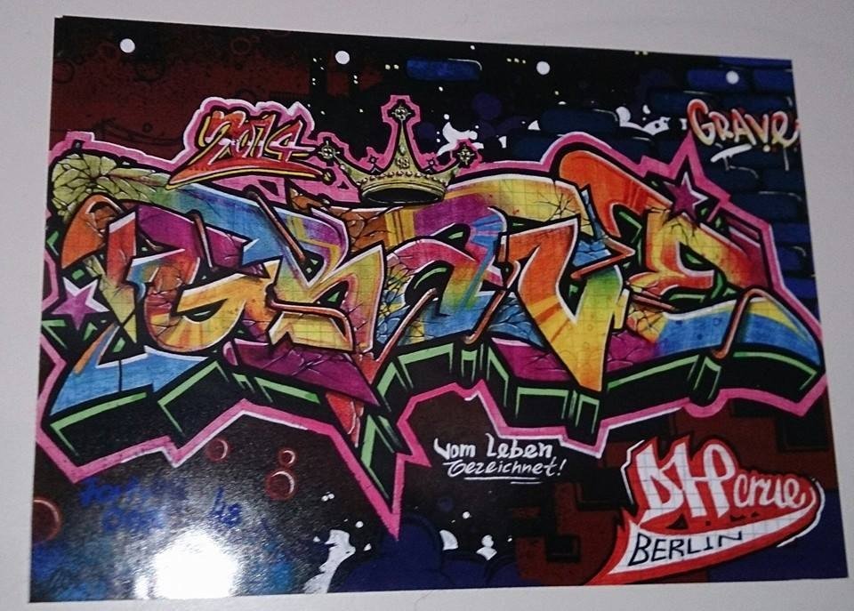 Graffiti Sketch - Photo by GBBI - grave, 48, dh