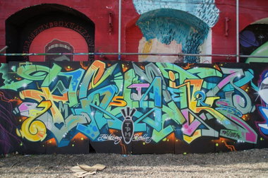 Graffiti Wall - Photo by GBBI - phunk, berlin, yard5