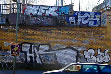 Graffiti Wall - Photo by GBBI - hk, joy, nfk