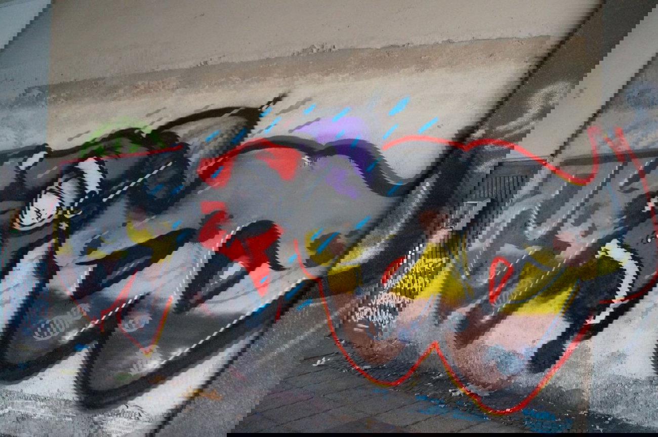 Graffiti Bombing - Photo by GBBI - 24, OO, magdeburg