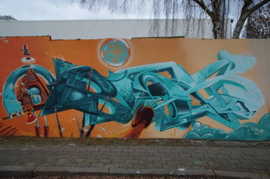 Graffiti Wall - Photo by GBBI - bias, wute, hrvb