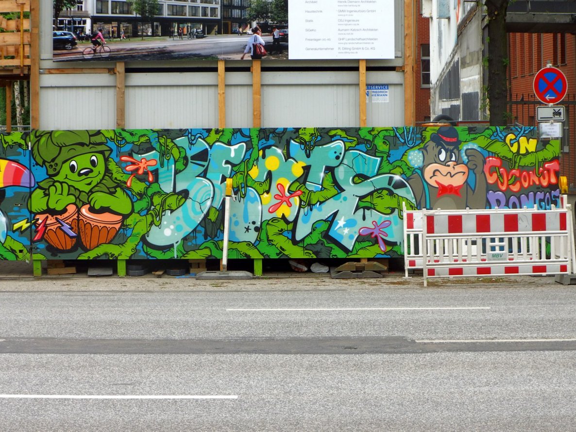 Graffiti Wall - Photo by GBBI - beats, hamburg, jbcb