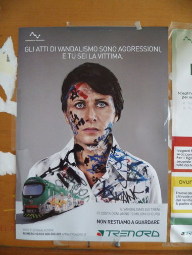 Graffiti Artwork - Photo by GBBI - italy, vandalism