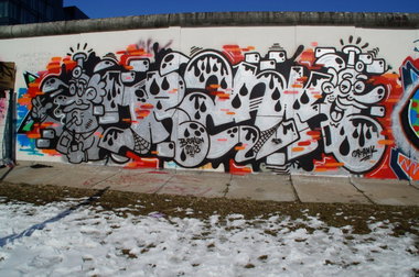 Graffiti Wall - Photo by GBBI - dr.ank, berlin, wall