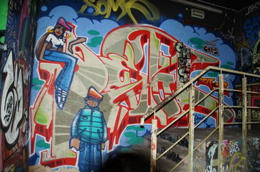 Graffiti Wall - Photo by GBBI - dejoe, gfa, berlin