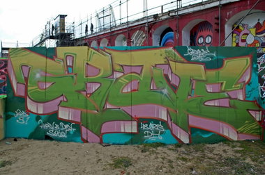 Graffiti Wall - Photo by GBBI - grave, dh, berlin