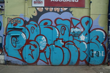 Graffiti Wall - Photo by GBBI - baba, painters, berlin