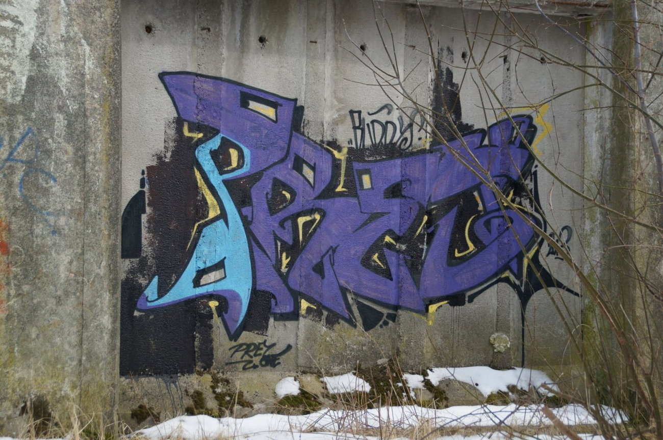 Graffiti Wall - Photo by GBBI - prey, buddys