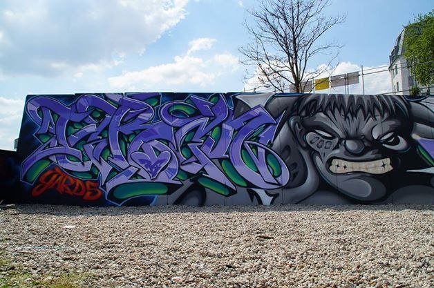 Graffiti Wall - Photo by GBBI