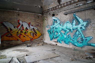 Graffiti Wall - Photo by GBBI - zken, prey, buddys