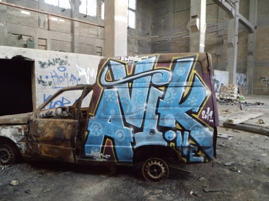 Graffiti Wall - Photo by GBBI - avik, ewos
