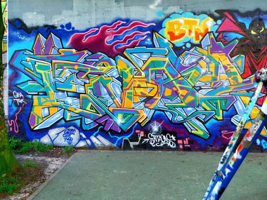 Graffiti Wall - Photo by GBBI - enta, gfa, tgk