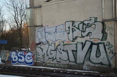 Graffiti Wall - Photo by GBBI - bsc, kripoe, hzb