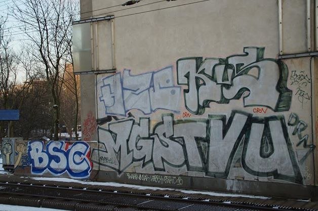 Graffiti Wall - Photo by GBBI - bsc, kripoe, hzb