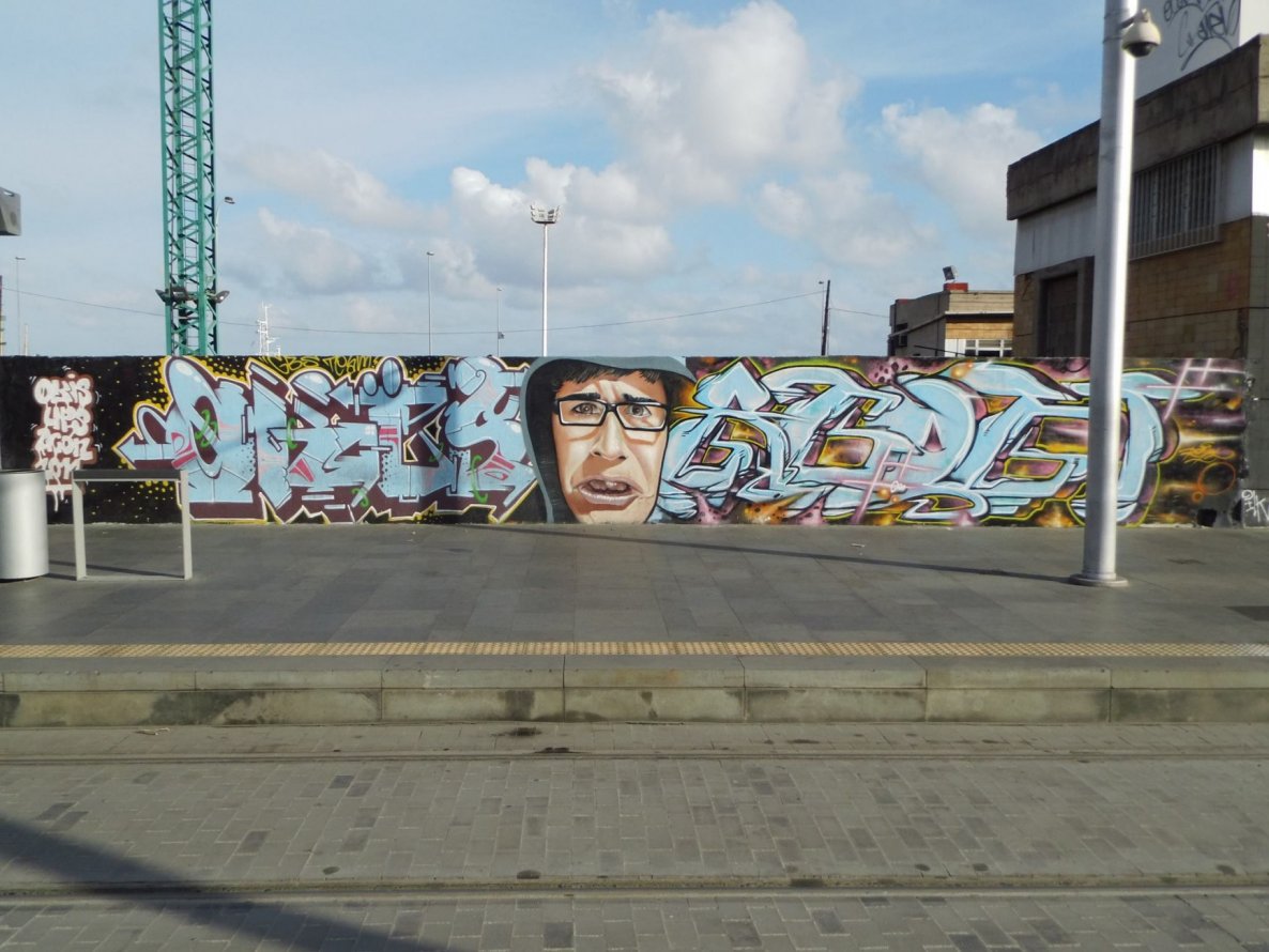 Graffiti Wall - Photo by GBBI - okis, acon, teneriffa