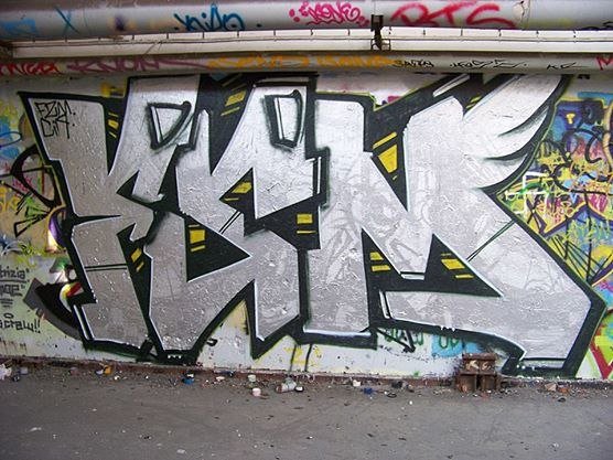 Graffiti Wall - Photo by GBBI - fsm, berlin