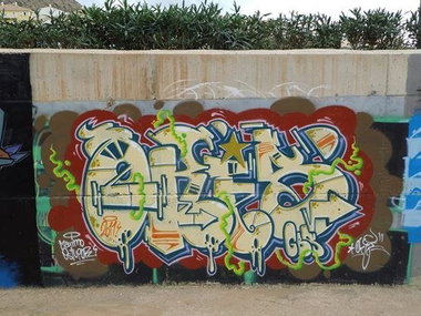 Graffiti Wall - Photo by GBBI - okis, teneriffe