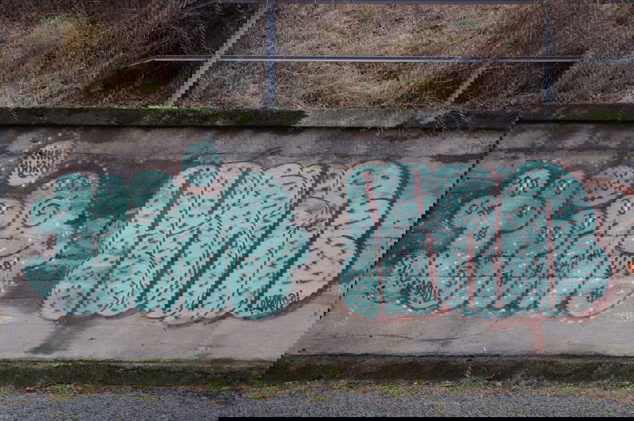 Graffiti Bombing - Photo by GBBI - thing, aboud, berlin