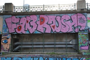 Graffiti Wall - Photo by GBBI - farbraush, wien