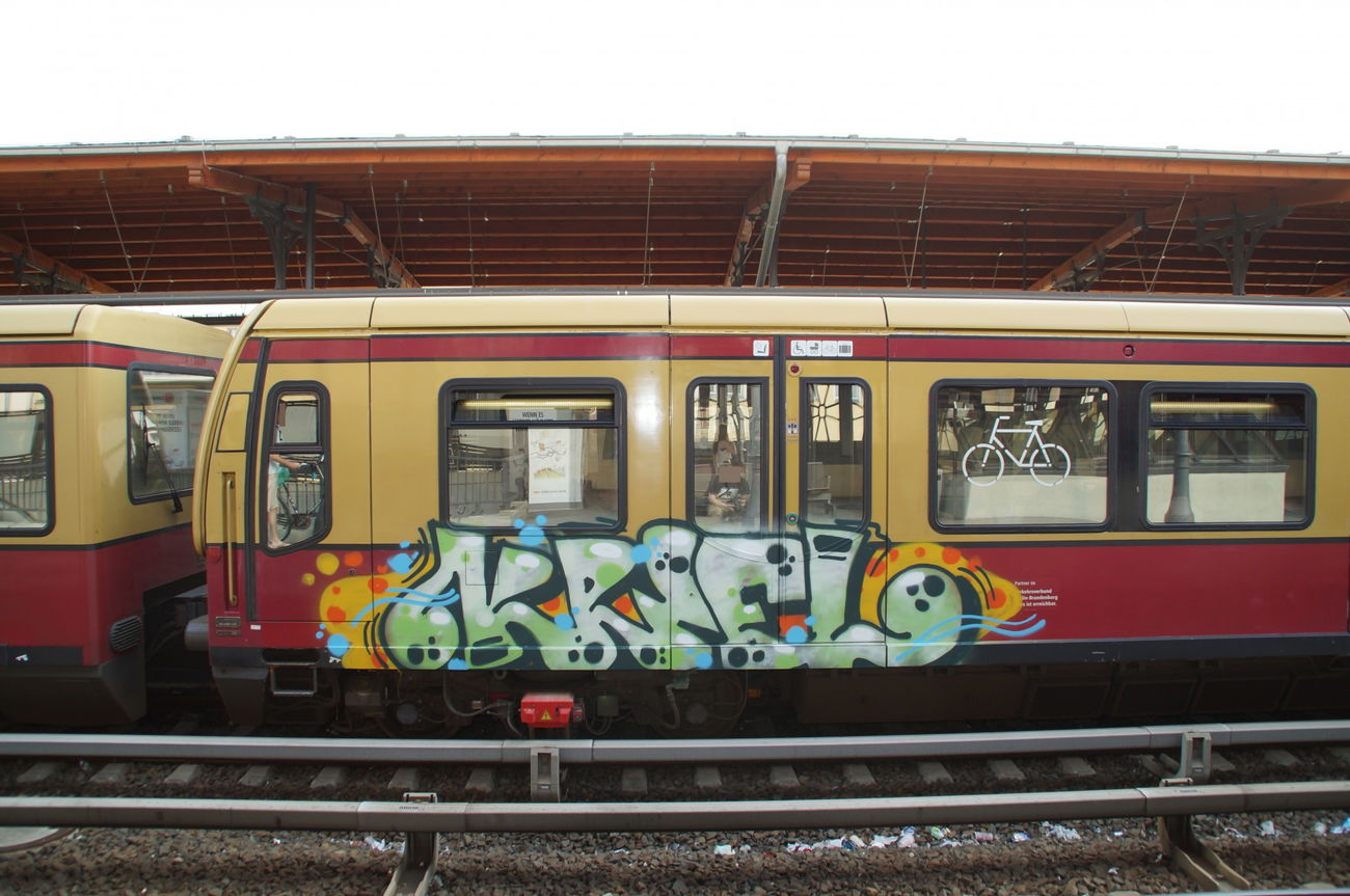 Graffiti Train - Photo by GBBI
