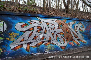 Graffiti Wall - Photo by GBBI - taran, berlin