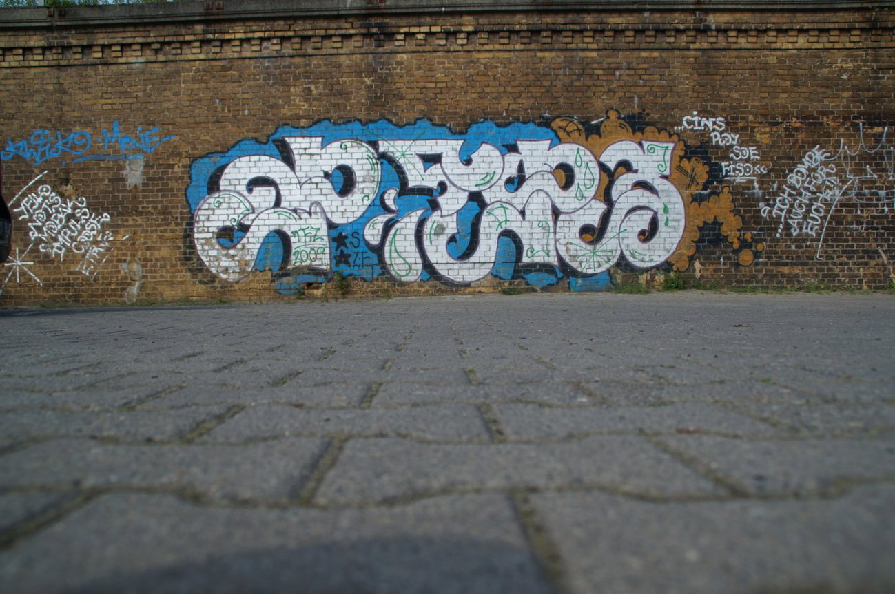 Graffiti Wall - Photo by GBBI - peps, tfz, berlin