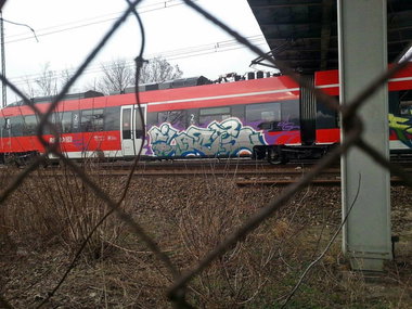 Graffiti Train - Photo by GBBI