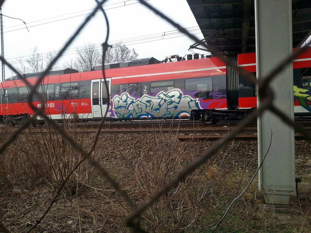 Graffiti Train - Photo by GBBI