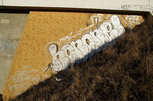 Graffiti Bombing - Photo by GBBI - honda, hon, honone