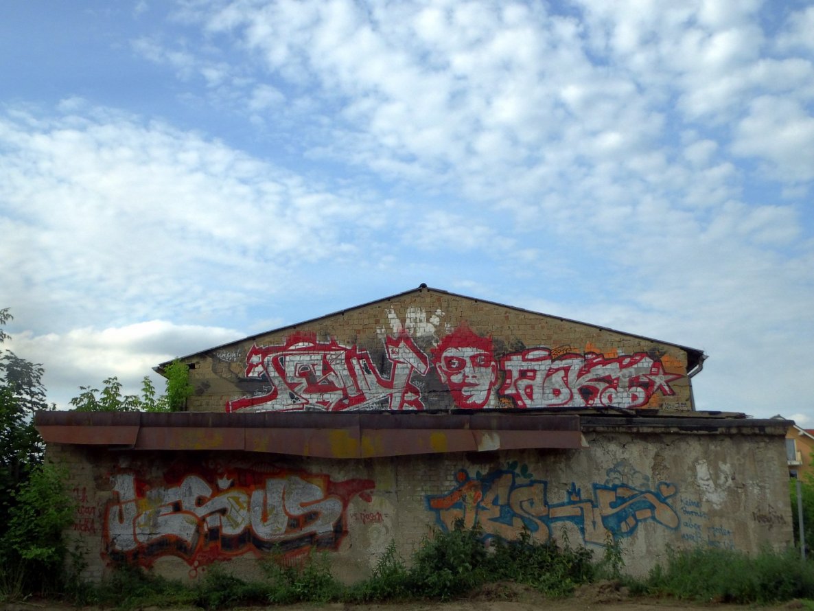 Graffiti Wall - Photo by GBBI - jesus, jesus86, joki